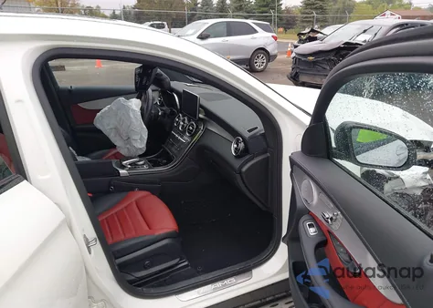 2019 Mercedes-Benz Amg Glc 43 Coupe 4Matic из США, поврежденный, VIN WDC0J6EB8KF504980